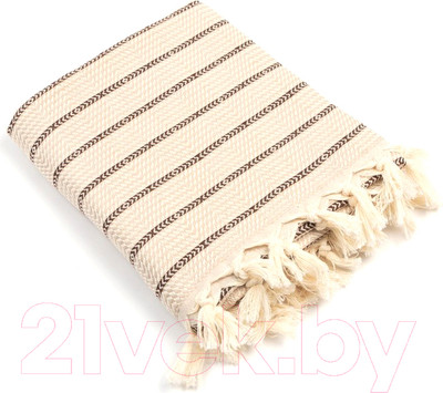 Полотенце Love Life Полосы / 6840460 (бежевый)