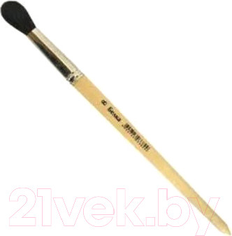 Кисть для рисования Schoolformat Сосновая белка круглая №8 / КБХК-8