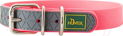 Ошейник HUNTER Collar Convenience / 63144 (50/M, неоновый розовый)