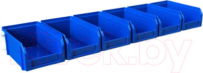 Набор лотков для метизов Стелла-техник V-1-650 (6шт, синий)