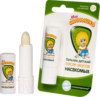 Бальзам после укусов насекомых Мое Солнышко После укусов насекомых (2.8г)