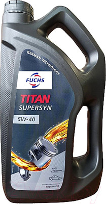 Моторное масло Fuchs Titan Supersyn 5W40 / 601425745 (5л)