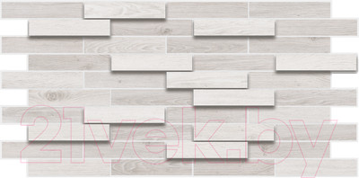 Панель ПВХ Grace Паркет Дуб беленый (980x480x3.5мм)