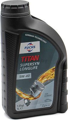 Моторное масло Fuchs Titan Supersyn Longlife 5W40 601236631/601425080 (1л)