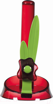 Держатель бумажных полотенец Herevin Flores / 161245-001 (красный)