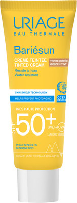 Тональный крем Uriage Bariesun Creme Teintee SPF50+ Teinte Claire тон светлый  (50мл)