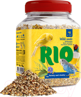 Лакомство для птиц Mealberry RIO Семена луговых трав для всех видов птиц (240г)