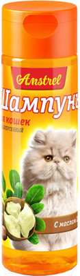 Шампунь для животных Amstrel Гипоаллергенный с маслом ши для кошек (120мл)