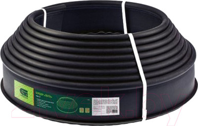 Бордюр садовый СибрТех Ленточный 64550 (черный)