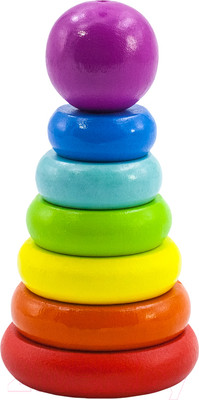 Развивающая игрушка Alatoys Пирамидка / П06