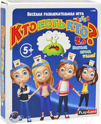 Настольная игра Play Land Кто есть кто 2.0 / L-284