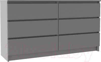 Комод ДСВ Мори МК 1380.6 (графит)