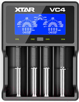 Зарядное устройство для аккумуляторов XTAR VC4