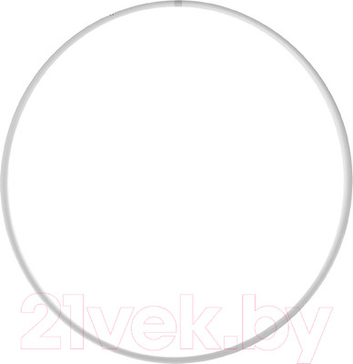 Обруч для художественной гимнастики Grace Dance 3828562 (80см, белый)