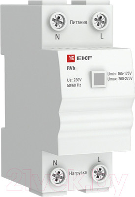 Реле напряжения EKF Basic rvb-63a