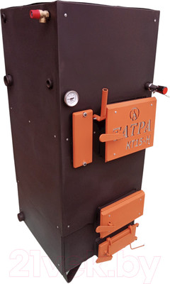 Твердотопливный котел Татра КТ15-НЛ2 (левое подключение, двухконтурный, сталь 6мм)
