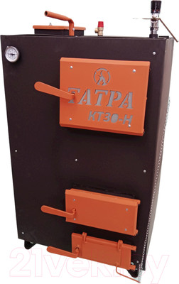 Твердотопливный котел Татра КТ30-НЛ1 (левое подключение, одноконтурный, сталь 6мм)