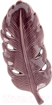 Блюдо Вещицы Лист Fancy11