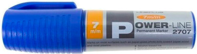 Маркер перманентный Line Plus PER-2707 / 08-9202 (синий)