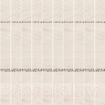 Панель ПВХ КронаПласт Unique Осиана-фон (2700x250x8мм)