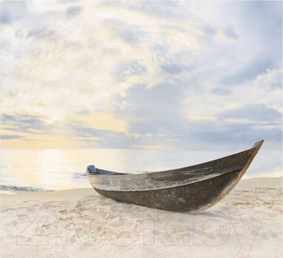 Панель ПВХ КронаПласт Unique Осиана лодка (2700x250x8мм)