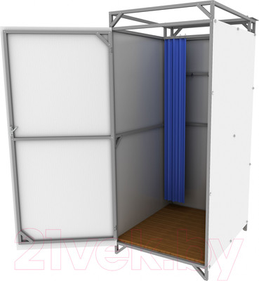 Душ для дачи ИМпласт 1.2 0.95x1.2м (без бака)