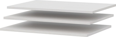 Комплект полок для корпусной мебели NN мебель МСП 1 для шкафа 2ств (ясень анкор светлый)