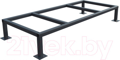 Подставка под шкаф для газового баллона Steel-expert ПШ2 50л (для двух баллонов)