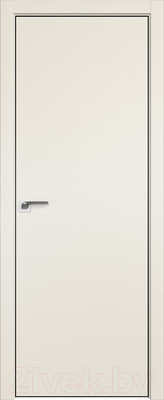Дверь межкомнатная ProfilDoors 1E Compack зпз 190 R 70x200 (магнолия сатинат/кромка матовая с 4-х сторон)
