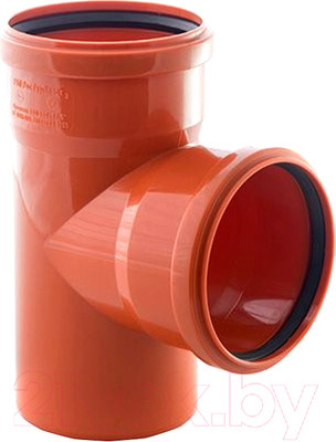 Тройник наружной канализации РосТурПласт 160/160х87 / 36506