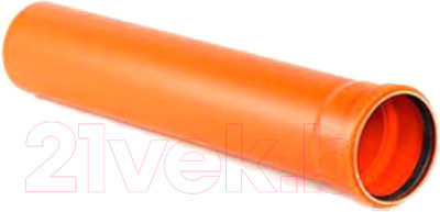 Труба наружной канализации РосТурПласт SN4 160x2000мм / 11219