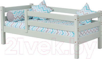 Кровать-тахта детская Мебельград Соня 70x160 (зеленый)