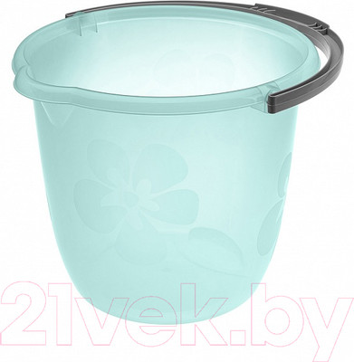 Ведро Бытпласт 431258409 (8л, зеленый)
