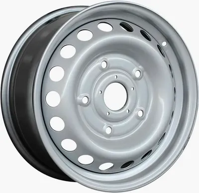 Штампованный диск Accuride Ford Transit 15x6.5" 5x160мм DIA 65мм ET 60мм Silver