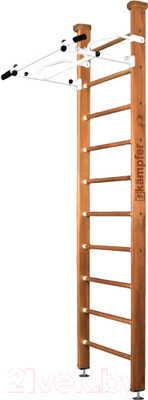 Шведская стенка Kampfer Swedish Ceiling (ореховый/белый, стандарт)