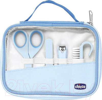 Маникюрный набор детский Chicco Happy Hands для мальчиков (голубой)