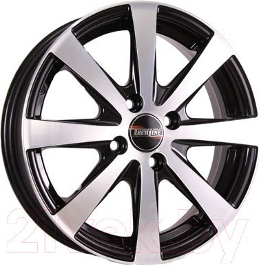 Литой диск TechLine 634 16x6" 4x100мм DIA 60.1мм ET 37мм BDM