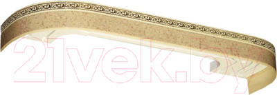 Карниз для штор LEGRAND Галант Neo Флора 3.6 / 48066899 (песок)