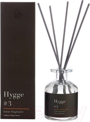 Аромадиффузор Arida Home Hygge №3 Табак и Бергамот (100мл)