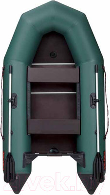 Надувная лодка Leader Boats Тайга-290 Киль / 0062170 (зеленый)