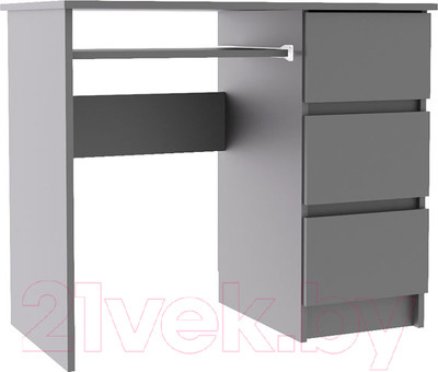 Компьютерный стол ДСВ Мори правый МС-6 (графит)