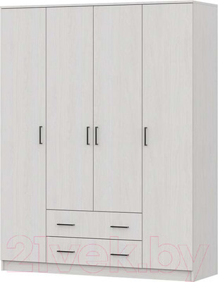 Шкаф NN мебель ШК 1 (ясень анкор светлый)