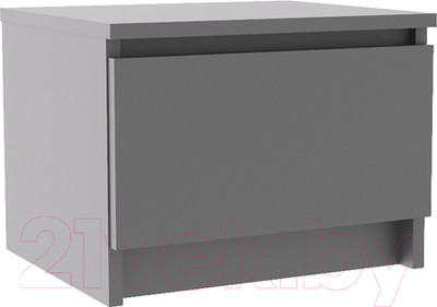 Прикроватная тумба ДСВ Мори ТПМ 400.1/2 (графит)