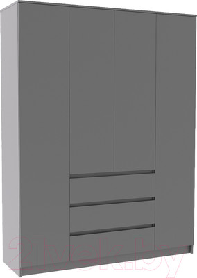 Шкаф ДСВ Мори МШ 1600.1 (графит)