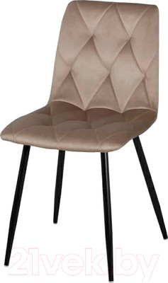 Стул СоюзРегионПоставка Регги СРП-066 (муар черный/велюр Velluto 03 мика)