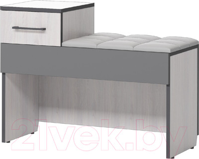 Тумба в прихожую Аквилон Эльза №5.2 800 (ясень анкор светлый)