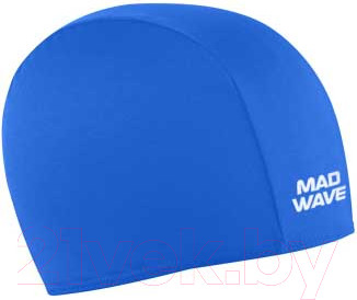 Шапочка для плавания Mad Wave Poly II (синий 04)