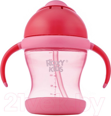Поильник Roxy-Kids RFD-008-P (розовый)