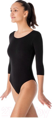 Купальник для художественной гимнастики Grace Dance 871259 (р-р 32, черный)