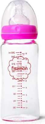 Бутылочка для кормления Fissman 9165 (розовый)